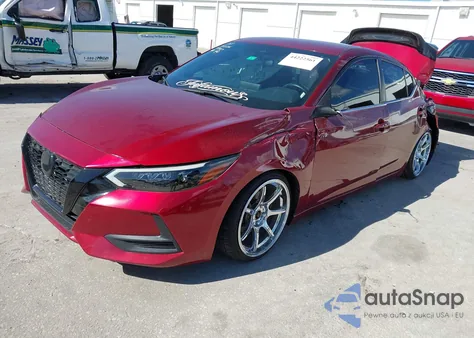 2021 Nissan Sentra Sv Xtronic Cvt z USA, uszkodzony, nr VIN 3N1AB8CV3MY268642